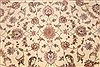 Tabriz Beige Hand Knotted 86 X 119 Area Rug 254-29227 Thumb 6