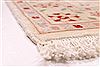 Tabriz Beige Hand Knotted 82 X 119 Area Rug 254-29228 Thumb 5