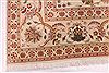 Tabriz Beige Hand Knotted 82 X 119  Area Rug 254-29228 Thumb 6