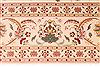Tabriz Beige Hand Knotted 82 X 119  Area Rug 254-29228 Thumb 8