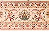 Tabriz Beige Hand Knotted 82 X 119 Area Rug 254-29228 Thumb 8