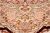 Tabriz Beige Oval Hand Knotted 84 X 123 Area Rug 254-29229 Thumb 1
