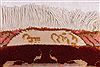 Tabriz Beige Oval Hand Knotted 84 X 123 Area Rug 254-29229 Thumb 7