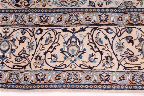 Nain Beige Hand Knotted 69 X 102 Area Rug 254-29230 Image 7