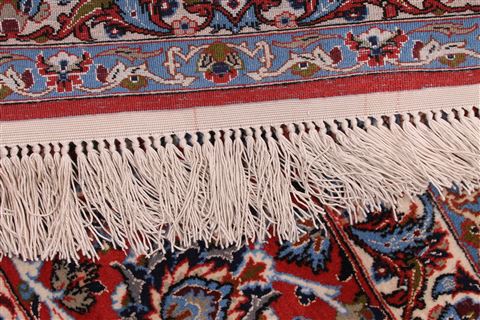 Isfahan Beige Hand Knotted 86 X 124 Area Rug 254-29231 Image 2
