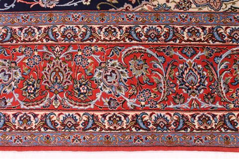 Isfahan Beige Hand Knotted 86 X 124 Area Rug 254-29231 Image 7