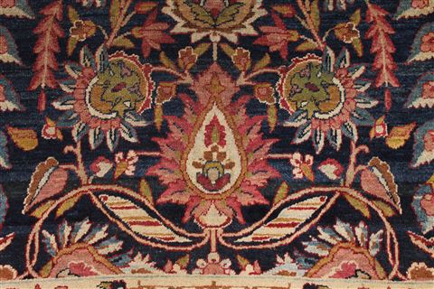 Kerman Beige Hand Knotted 81 X 118 Area Rug 254-29232 Image 3