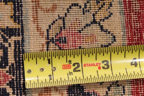 Kerman Beige Hand Knotted 81 X 118 Area Rug 254-29232 Image 5