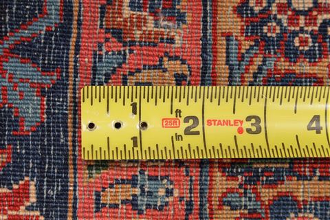 Sanandaj Blue Hand Knotted 88 X 120 Area Rug 254-29233 Image 4