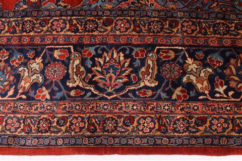 Sanandaj Blue Hand Knotted 88 X 120 Area Rug 254-29233 Image 8