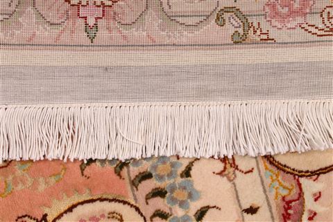 Tabriz Purple Hand Knotted 84 X 120 Area Rug 254-29234 Image 3