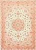 Tabriz Purple Hand Knotted 84 X 120 Area Rug 254-29234 Thumb 0