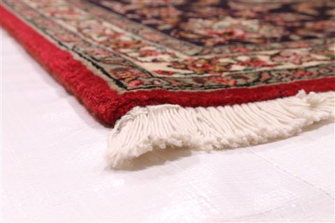 Tabriz Blue Hand Knotted 83 X 115 Area Rug 254-29235 Image 5