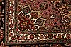 Tabriz Blue Hand Knotted 83 X 115 Area Rug 254-29235 Thumb 1