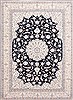 Nain Blue Hand Knotted 84 X 116 Area Rug 254-29237 Thumb 0