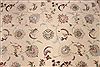 Tabriz Beige Hand Knotted 83 X 118  Area Rug 254-29240 Thumb 6