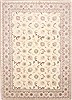 Tabriz Beige Hand Knotted 83 X 118  Area Rug 254-29240 Thumb 0