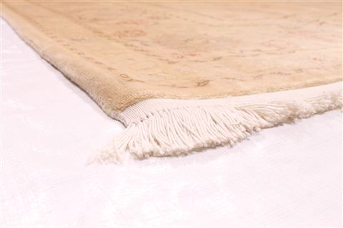 Tabriz Beige Hand Knotted 84 X 124 Area Rug 254-29242 Image 5