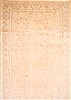 Tabriz Beige Hand Knotted 84 X 124 Area Rug 254-29242 Thumb 0