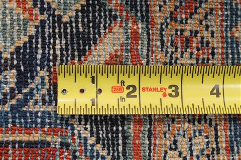 Bakhtiar Beige Hand Knotted 92 X 114 Area Rug 254-29243 Image 4