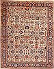 Bakhtiar Beige Hand Knotted 92 X 114  Area Rug 254-29243 Thumb 0
