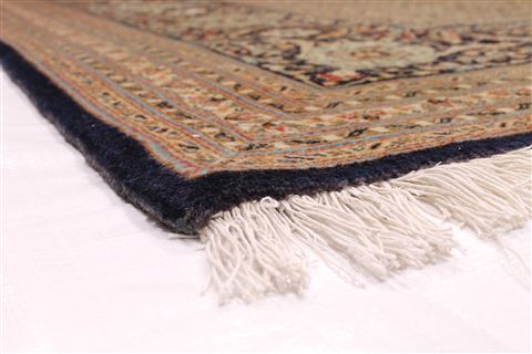 Mahi Beige Hand Knotted 83 X 116 Area Rug 254-29244 Image 5