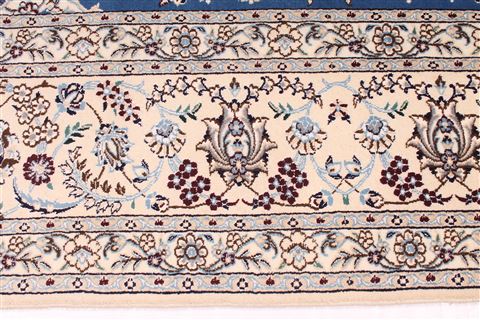 Nain Beige Hand Knotted 83 X 118 Area Rug 254-29246 Image 7