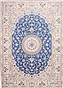 Nain Beige Hand Knotted 83 X 118 Area Rug 254-29246 Thumb 0
