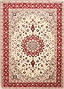 Tabriz Red Hand Knotted 84 X 117  Area Rug 254-29250 Thumb 0
