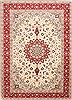 Tabriz Red Hand Knotted 84 X 117 Area Rug 254-29250 Thumb 0