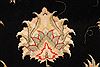 Tabriz Black Hand Knotted 83 X 114 Area Rug 254-29251 Thumb 1