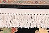 Tabriz Black Hand Knotted 83 X 114 Area Rug 254-29251 Thumb 2