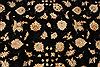 Tabriz Black Hand Knotted 83 X 114 Area Rug 254-29251 Thumb 7