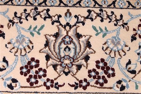 Nain Beige Hand Knotted 82 X 118 Area Rug 254-29252 Image 2