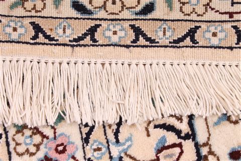 Nain Beige Hand Knotted 82 X 118 Area Rug 254-29252 Image 3