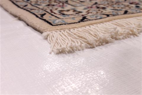 Nain Beige Hand Knotted 82 X 118 Area Rug 254-29252 Image 5