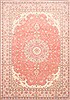 Tabriz Beige Hand Knotted 83 X 117  Area Rug 254-29253 Thumb 0