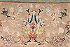 Tabriz Beige Hand Knotted 113 X 159  Area Rug 254-29257 Thumb 3