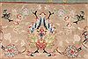 Tabriz Beige Hand Knotted 113 X 159 Area Rug 254-29257 Thumb 3