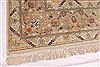 Tabriz Beige Hand Knotted 113 X 159  Area Rug 254-29257 Thumb 5