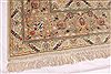 Tabriz Beige Hand Knotted 113 X 159 Area Rug 254-29257 Thumb 5