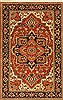 Serapi Beige Hand Knotted 27 X 40  Area Rug 250-29259 Thumb 0