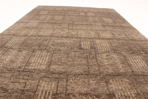 Gabbeh Grey Hand Knotted 26 X 311 Area Rug 250-29260 Image 2