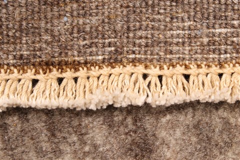 Gabbeh Grey Hand Knotted 27 X 310 Area Rug 250-29261 Image 4