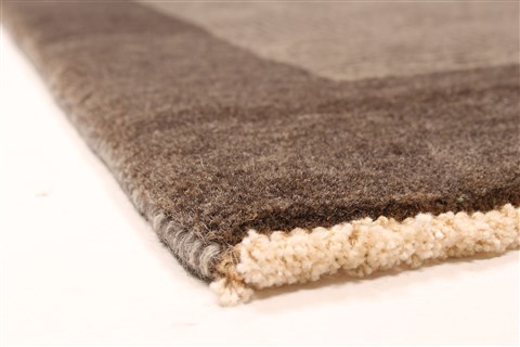 Gabbeh Grey Hand Knotted 27 X 310 Area Rug 250-29261 Image 5