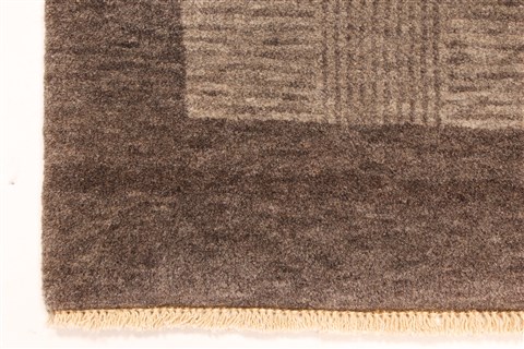 Gabbeh Grey Hand Knotted 27 X 310 Area Rug 250-29261 Image 6