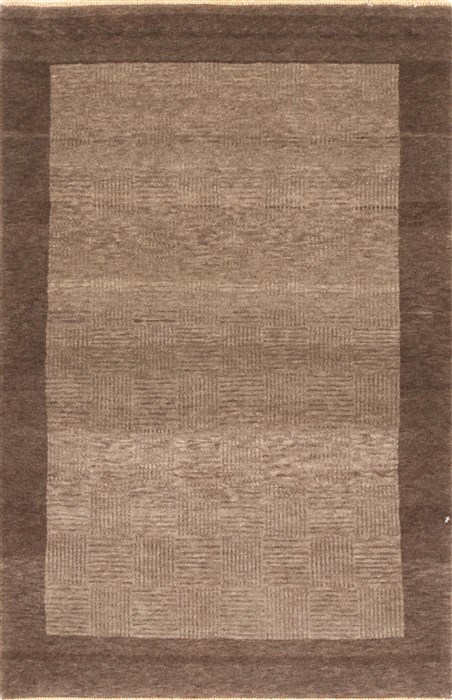 Gabbeh Grey Hand Knotted 27 X 310 Area Rug 250-29261 Image 0