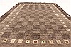Gabbeh Grey Hand Knotted 26 X 310  Area Rug 250-29262 Thumb 2