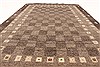 Gabbeh Grey Hand Knotted 26 X 310 Area Rug 250-29262 Thumb 2