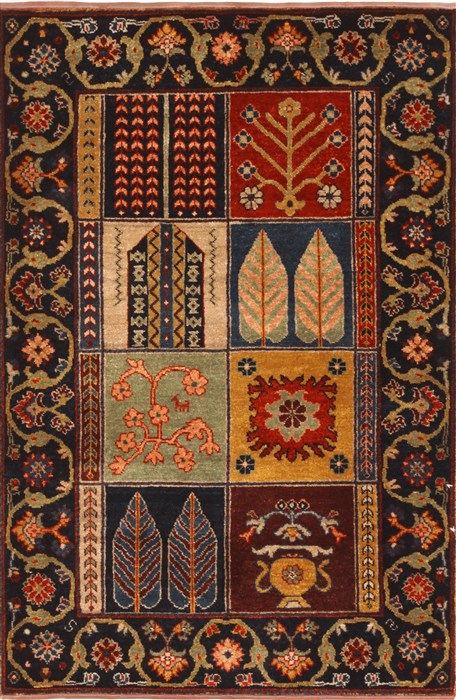 Gabbeh Multicolor Hand Knotted 27 X 311 Area Rug 250-29263 Image 0